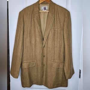 The Territory Ahead Mens Linen Silk Blend Blazer Unstructured Size Medium‎